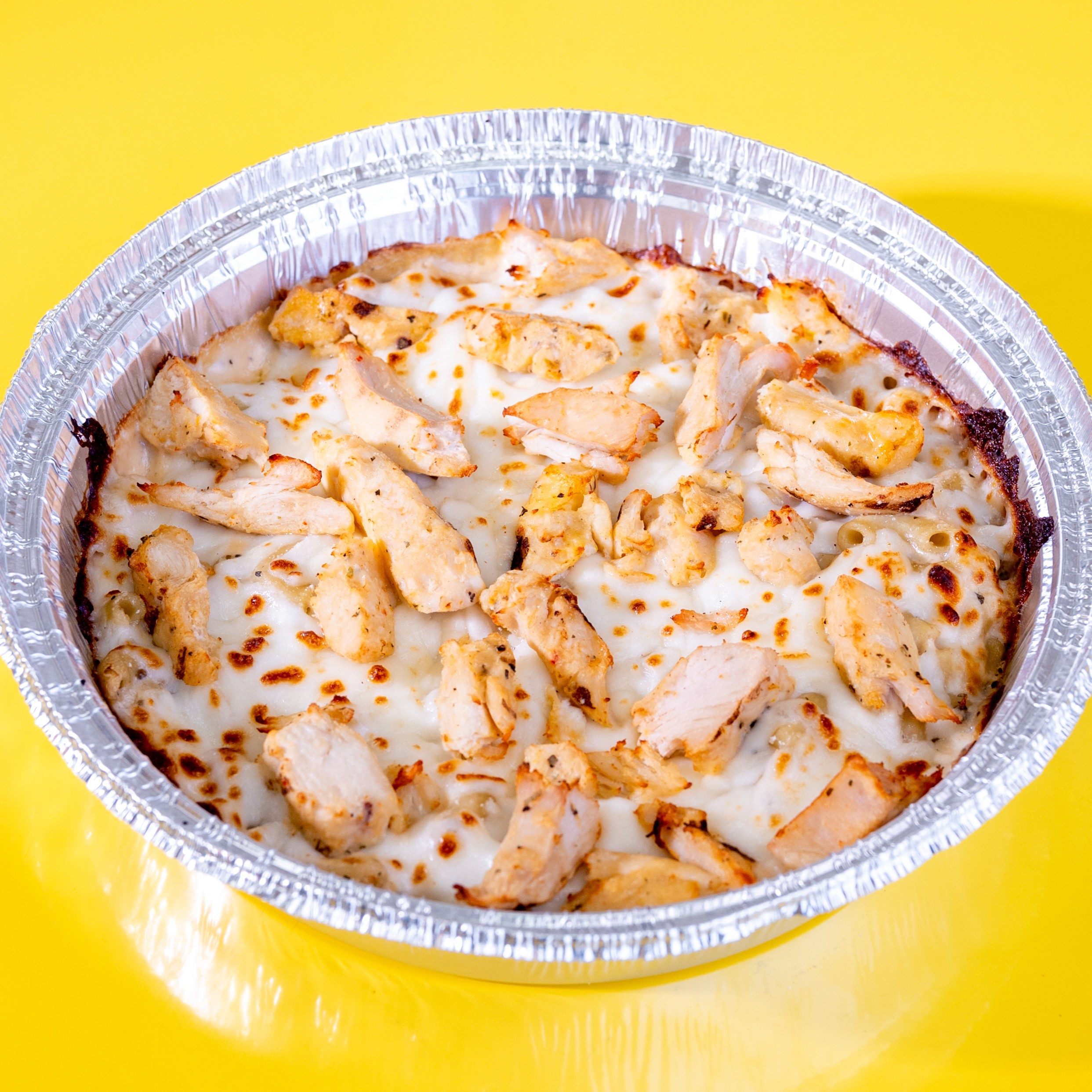 Spicy Alfredo Pasta.