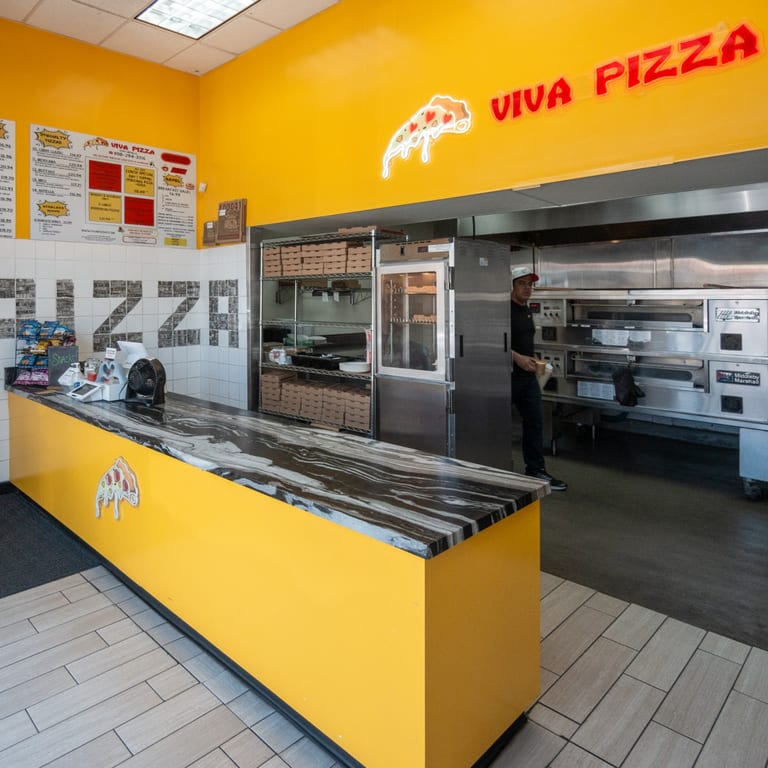 Stop by Viva Pizza in San Diego